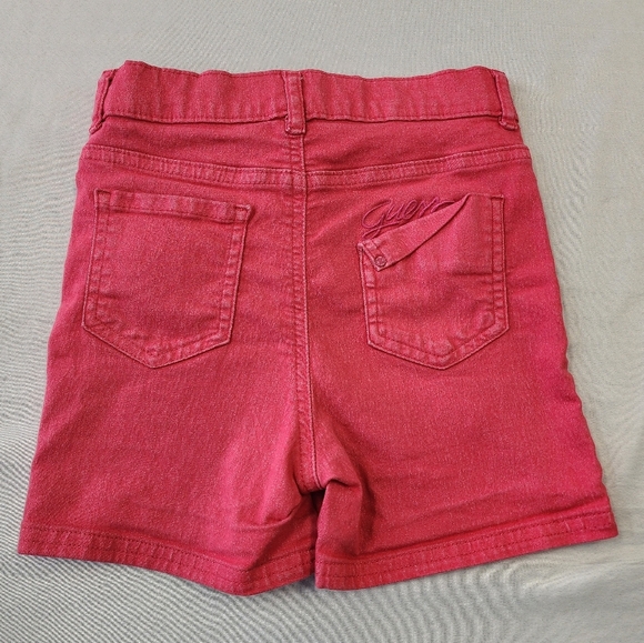 Pink Butterfly Embroidered Shorts - Picture 3 of 8